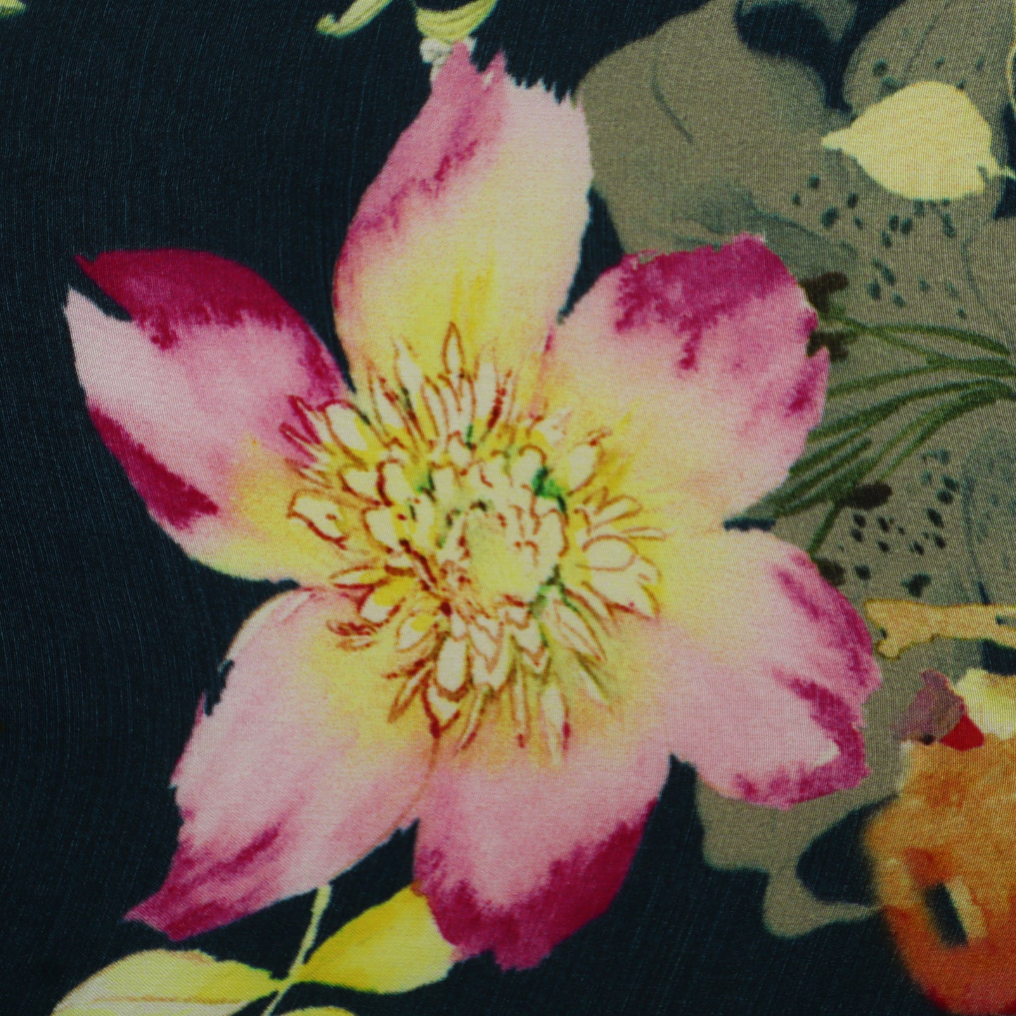 Multicolor Crepe Print Fabric