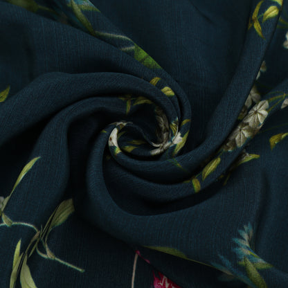 Multicolor Crepe Print Fabric