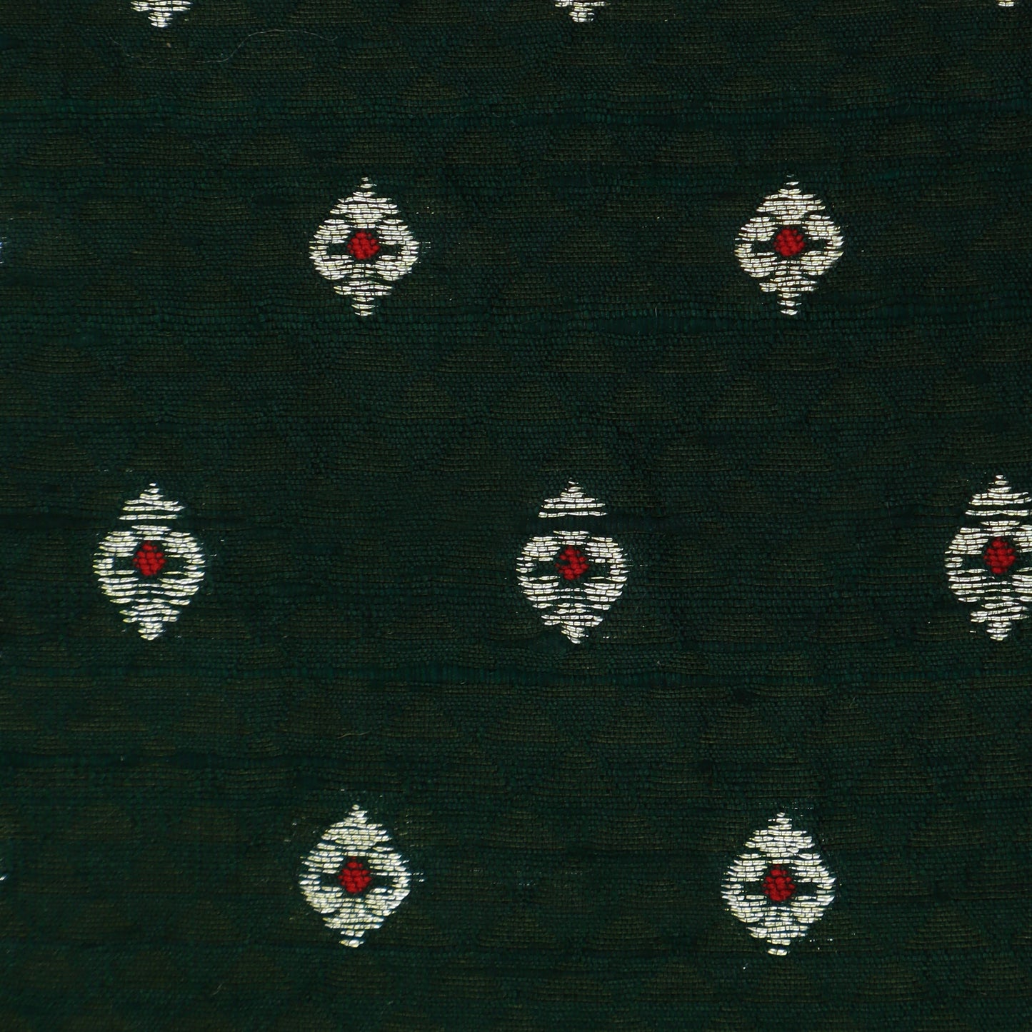Green Color Brocade Fabric