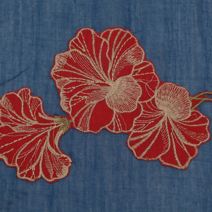 Chanderi Embroidery Fabric