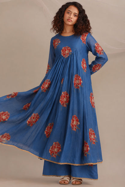 Chanderi Embroidery Fabric