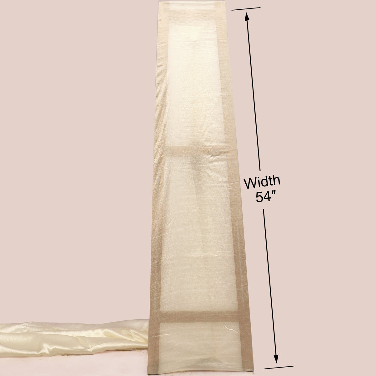 Organza Border Fabric