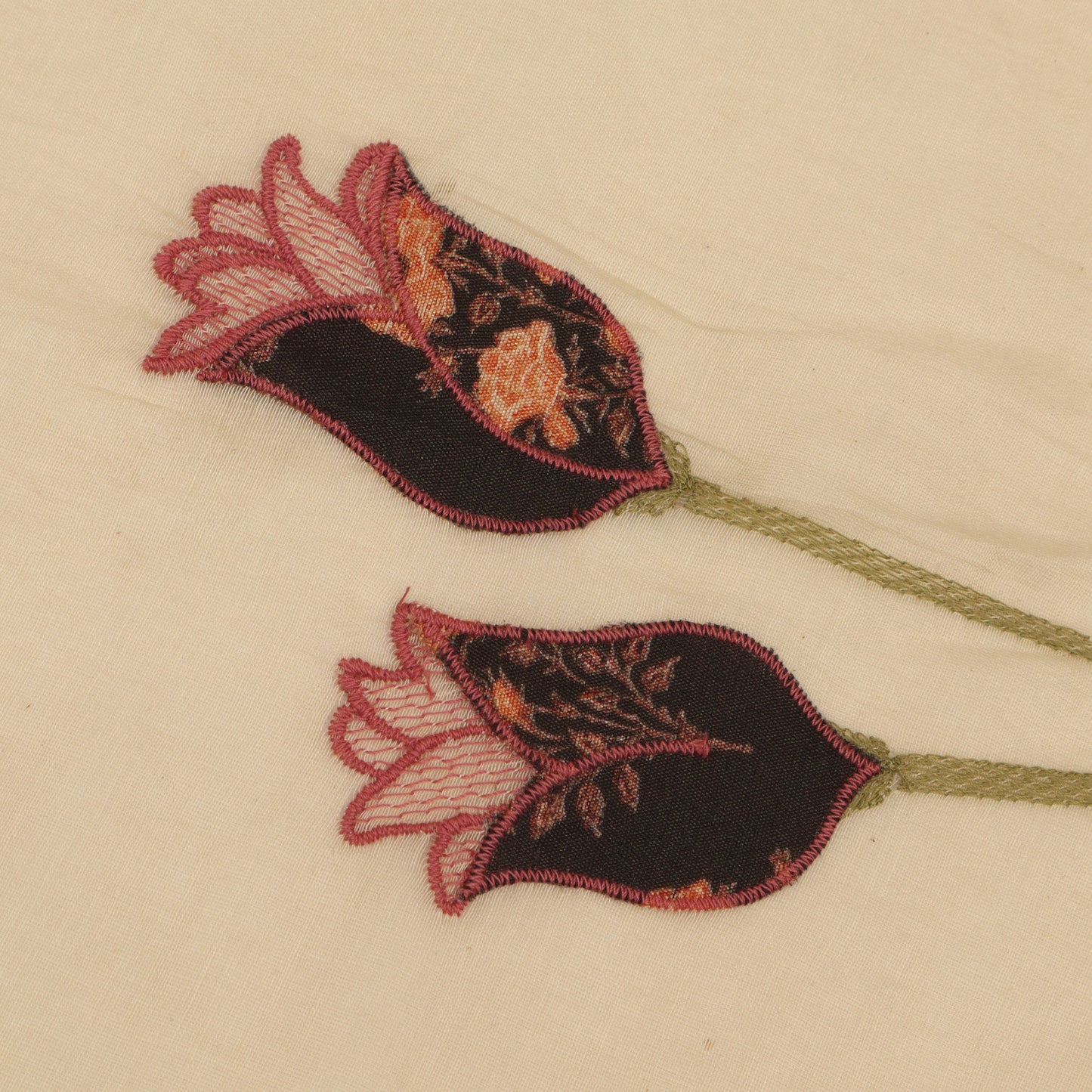 Chanderi Embroidery Fabric