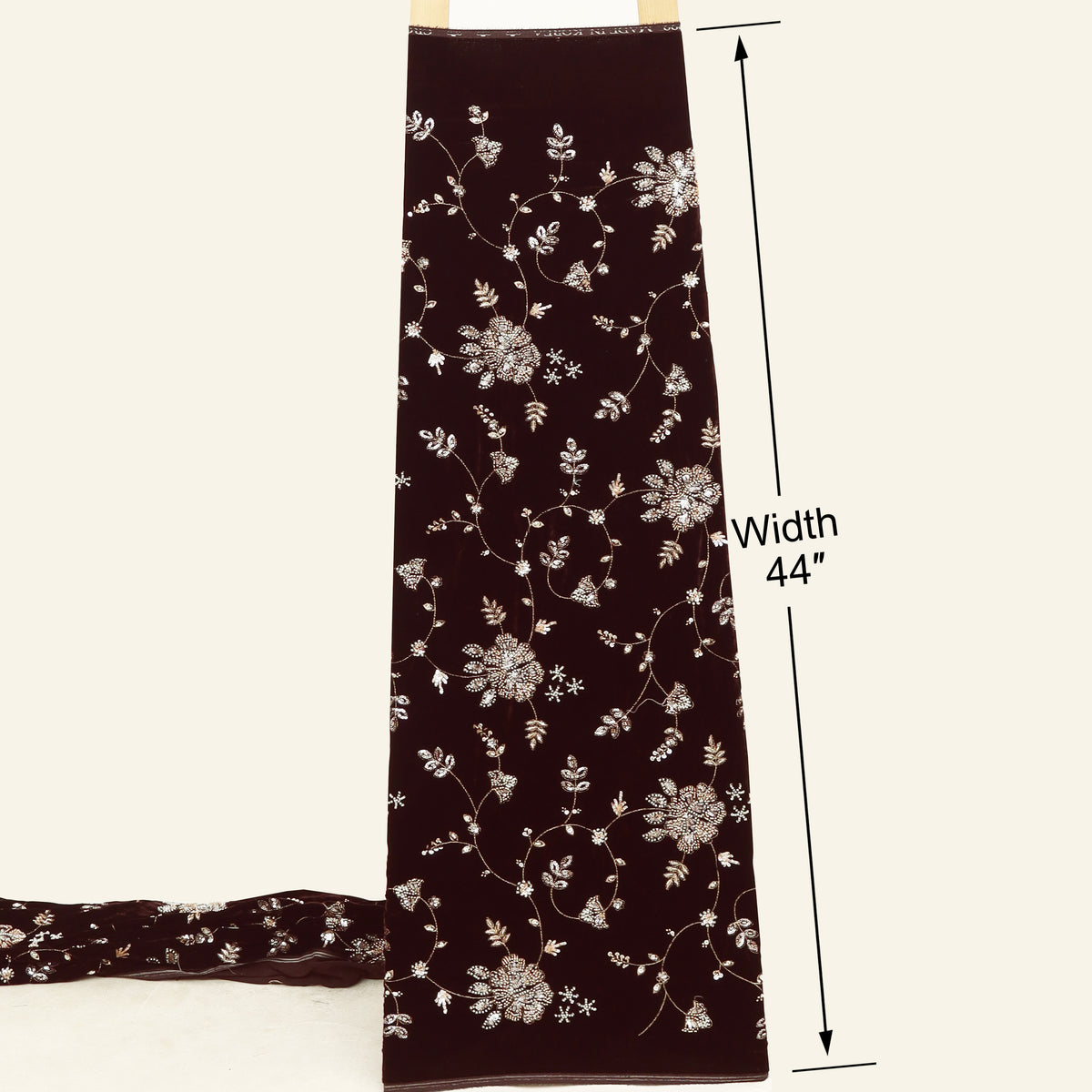 Velvet Embroidery Fabric