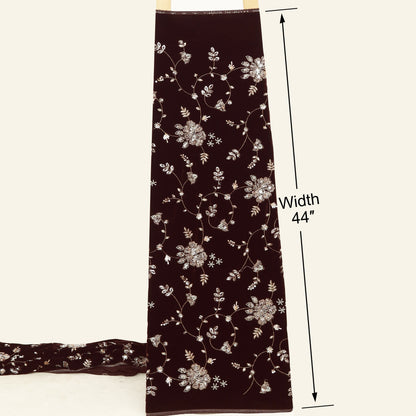 Velvet Embroidery Fabric