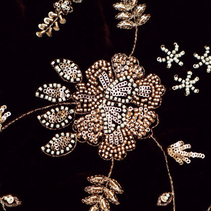 Velvet Embroidery Fabric
