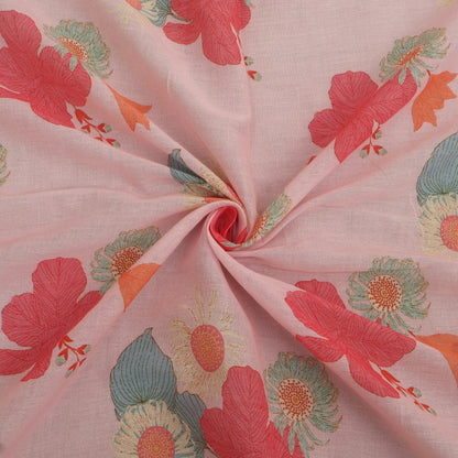 Light Pink  Color Cotton Dupatta