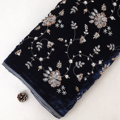 Velvet Embroidery Fabric