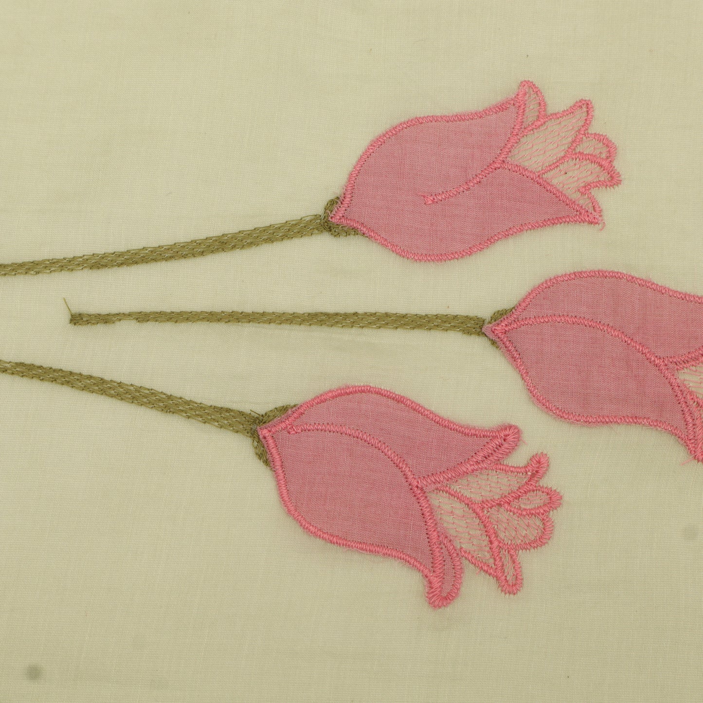 Chanderi Embroidery Fabric