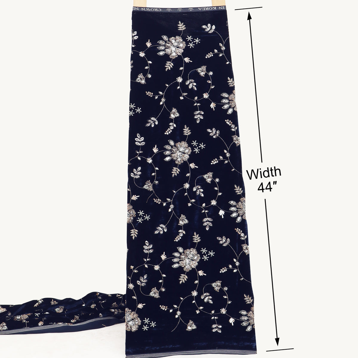 Velvet Embroidery Fabric