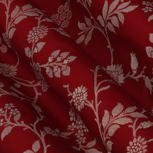 Maroon Color Brocade Fabric