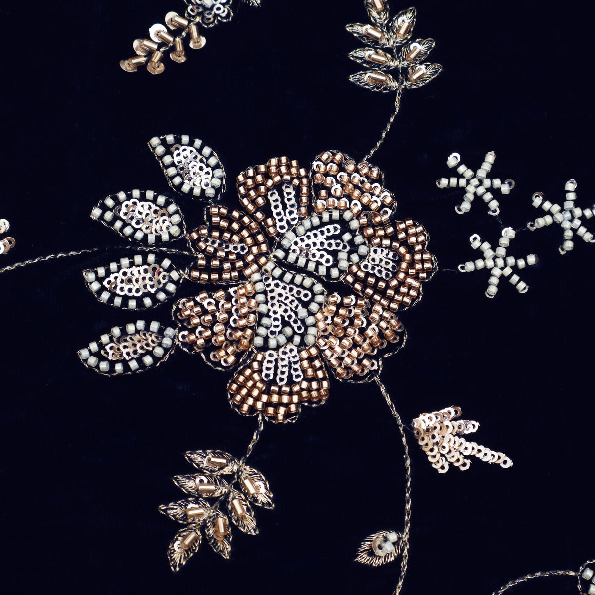 Velvet Embroidery Fabric