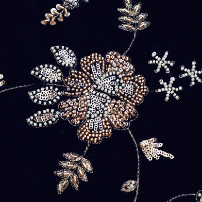 Velvet Embroidery Fabric