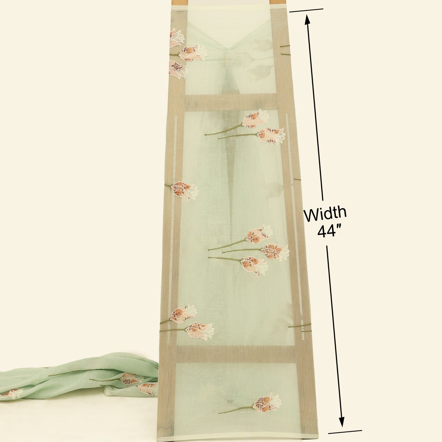Chanderi Embroidery Fabric