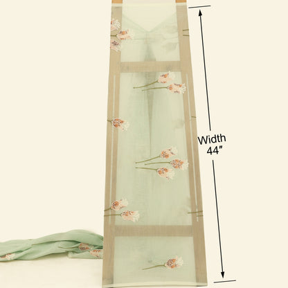 Chanderi Embroidery Fabric
