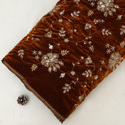 Velvet Embroidery Fabric