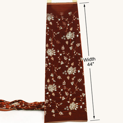 Velvet Embroidery Fabric