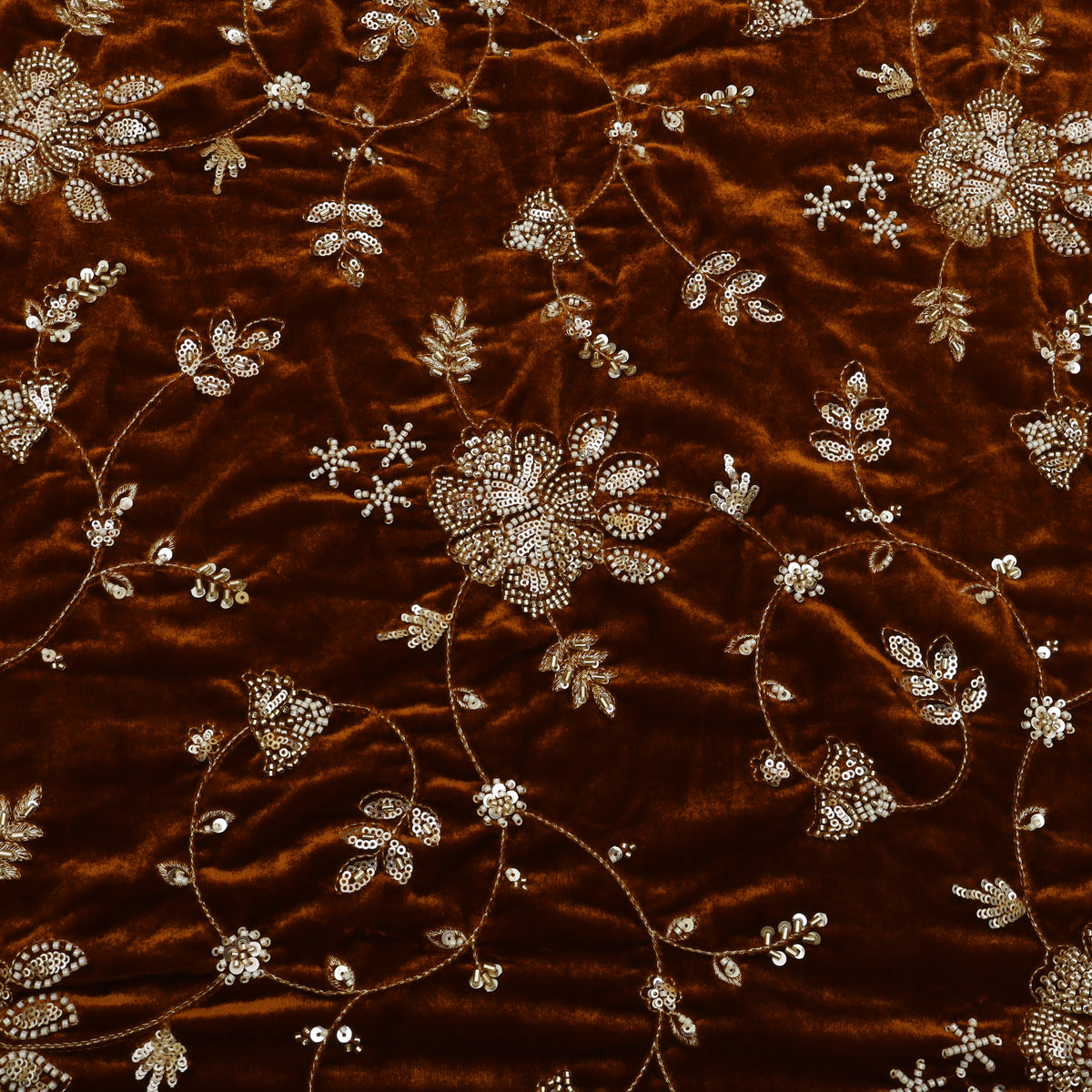 Velvet Embroidery Fabric