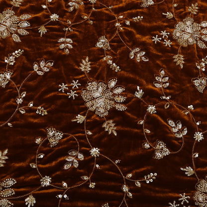 Velvet Embroidery Fabric
