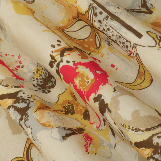 Floral Printed Cotton Fabric