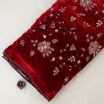 Velvet Embroidery Fabric