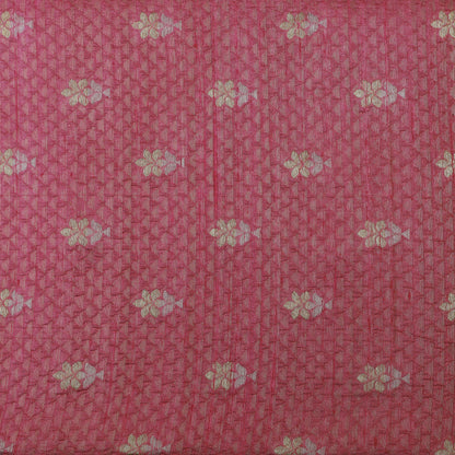 Pink Color Brocade Fabric