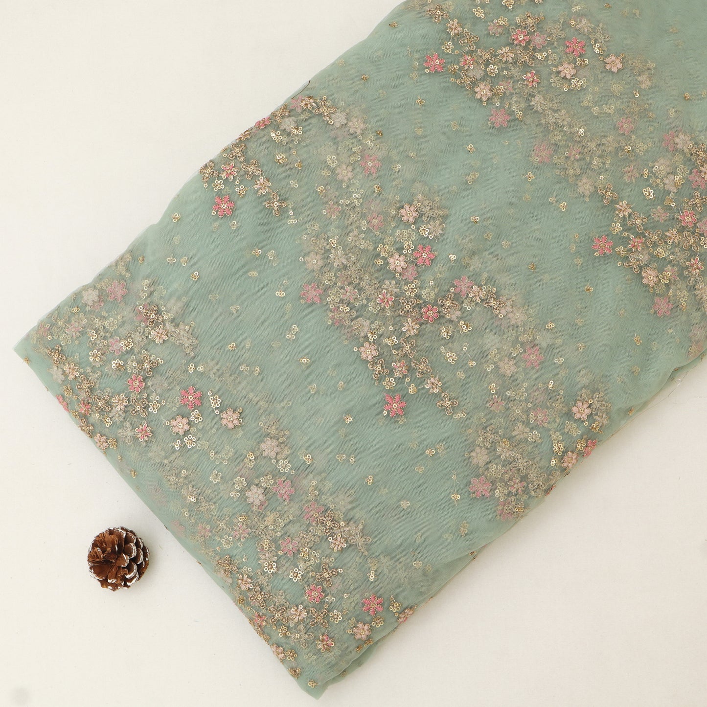 Net Embroidery Fabric