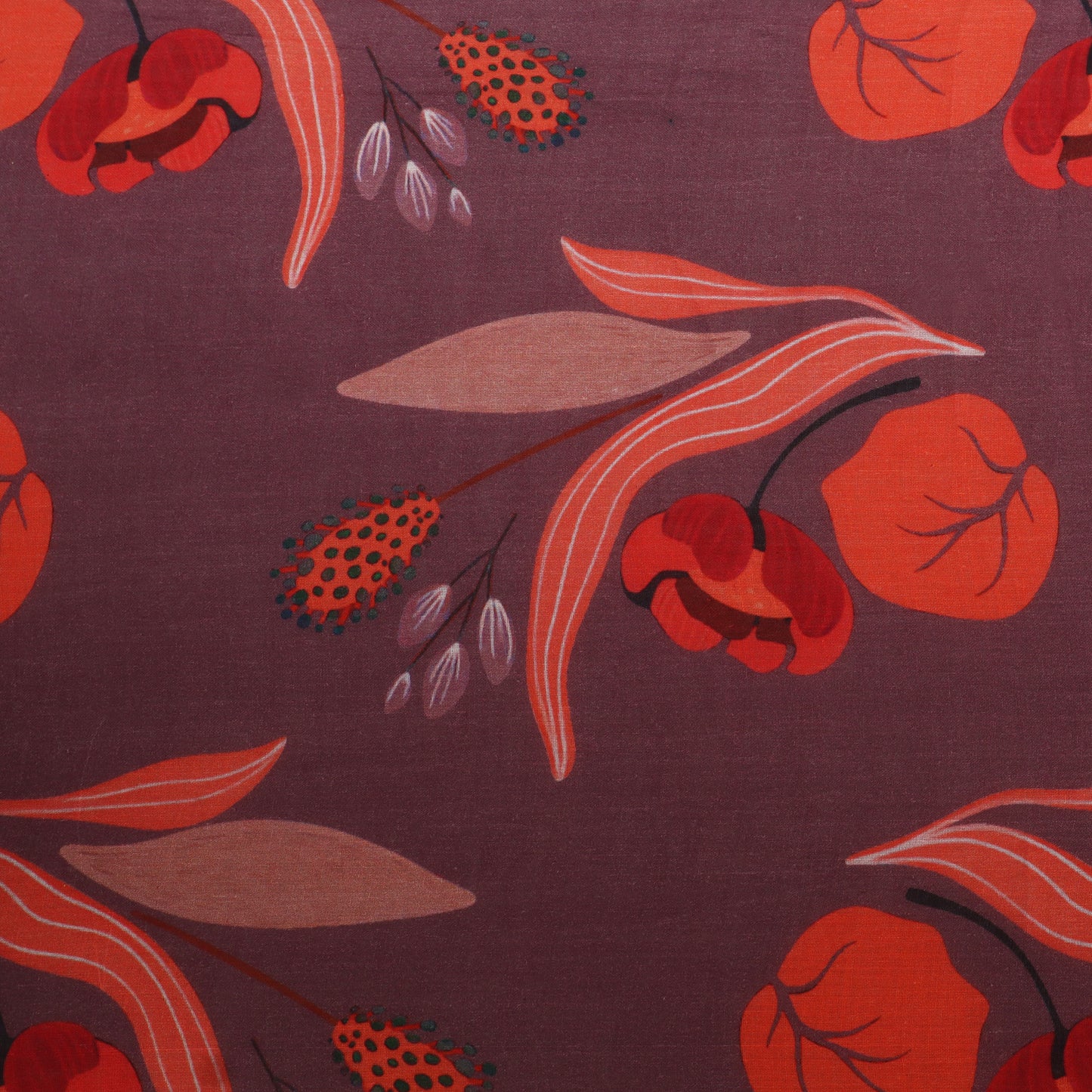 Floral Design Printed Cotton Dupatta