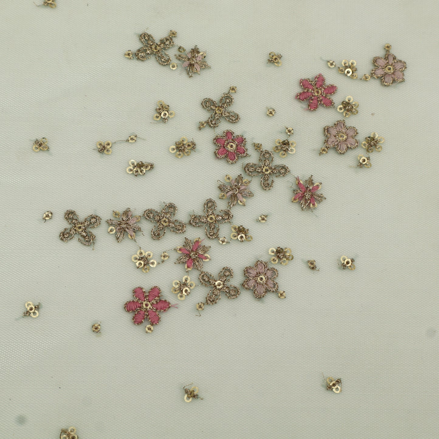 Net Embroidery Fabric