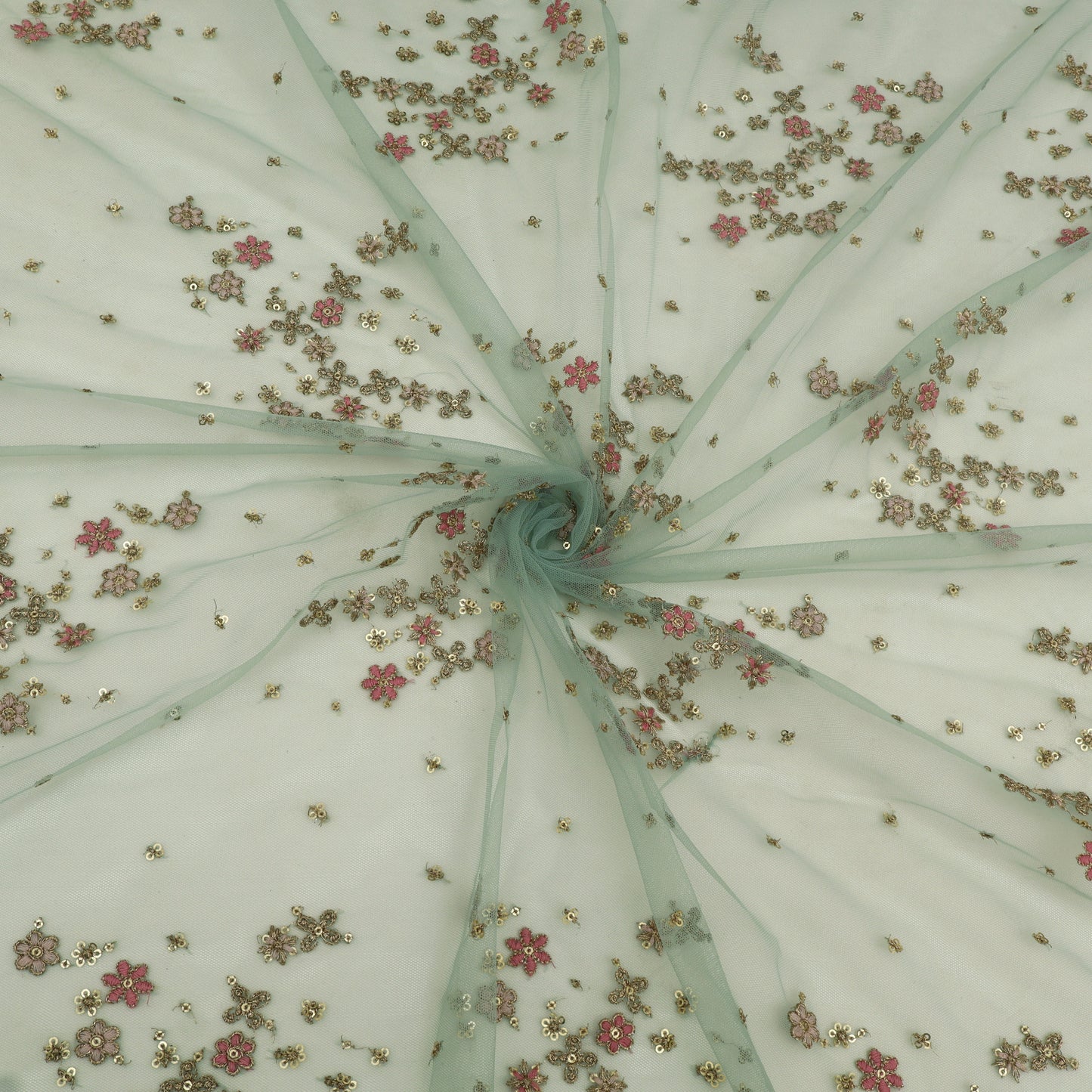 Net Embroidery Fabric
