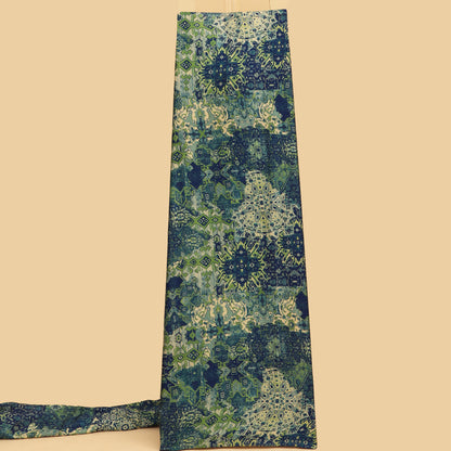 Multicolor Modal Satin Print Fabric