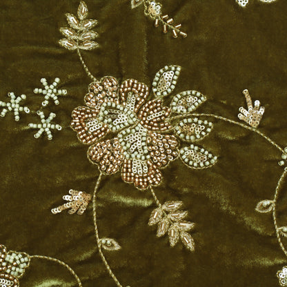 Velvet Embroidery Fabric
