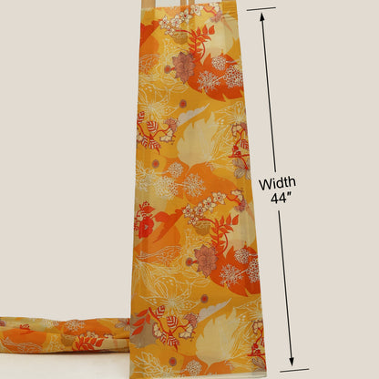 Cotton Floral Printed Design Fabric