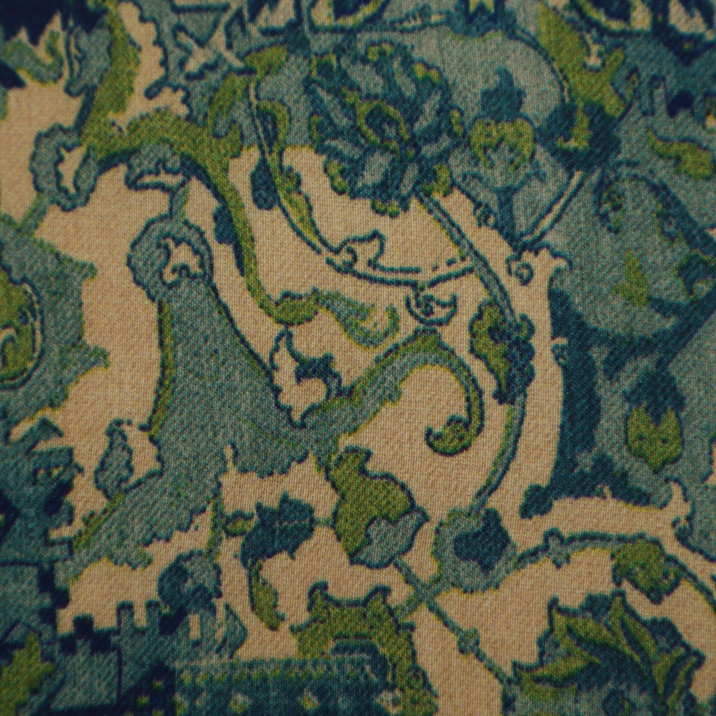 Multicolor Modal Satin Print Fabric