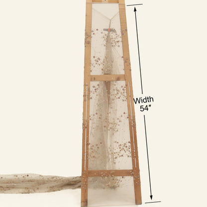 Net Embroidery Fabric