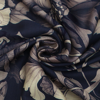 Multicolor Modal Satin Print Fabric