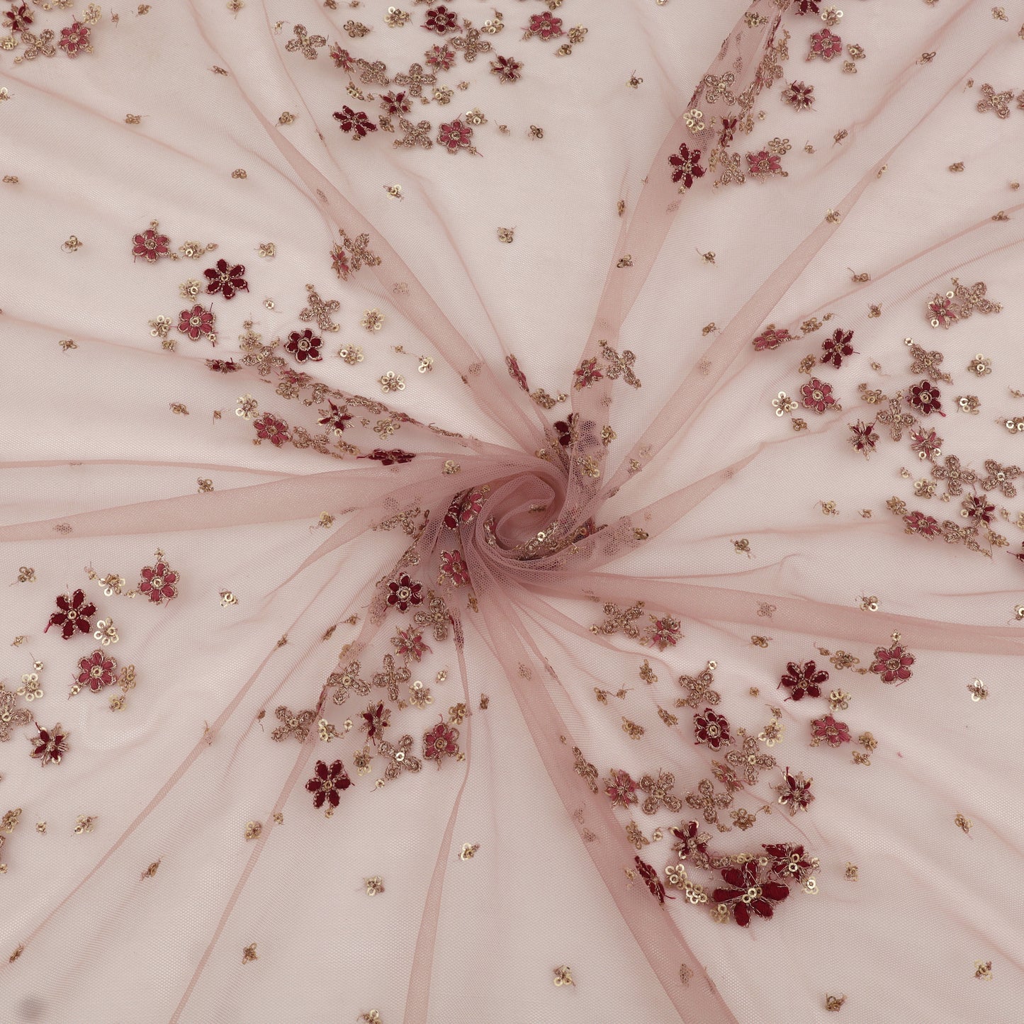Net Embroidery Fabric