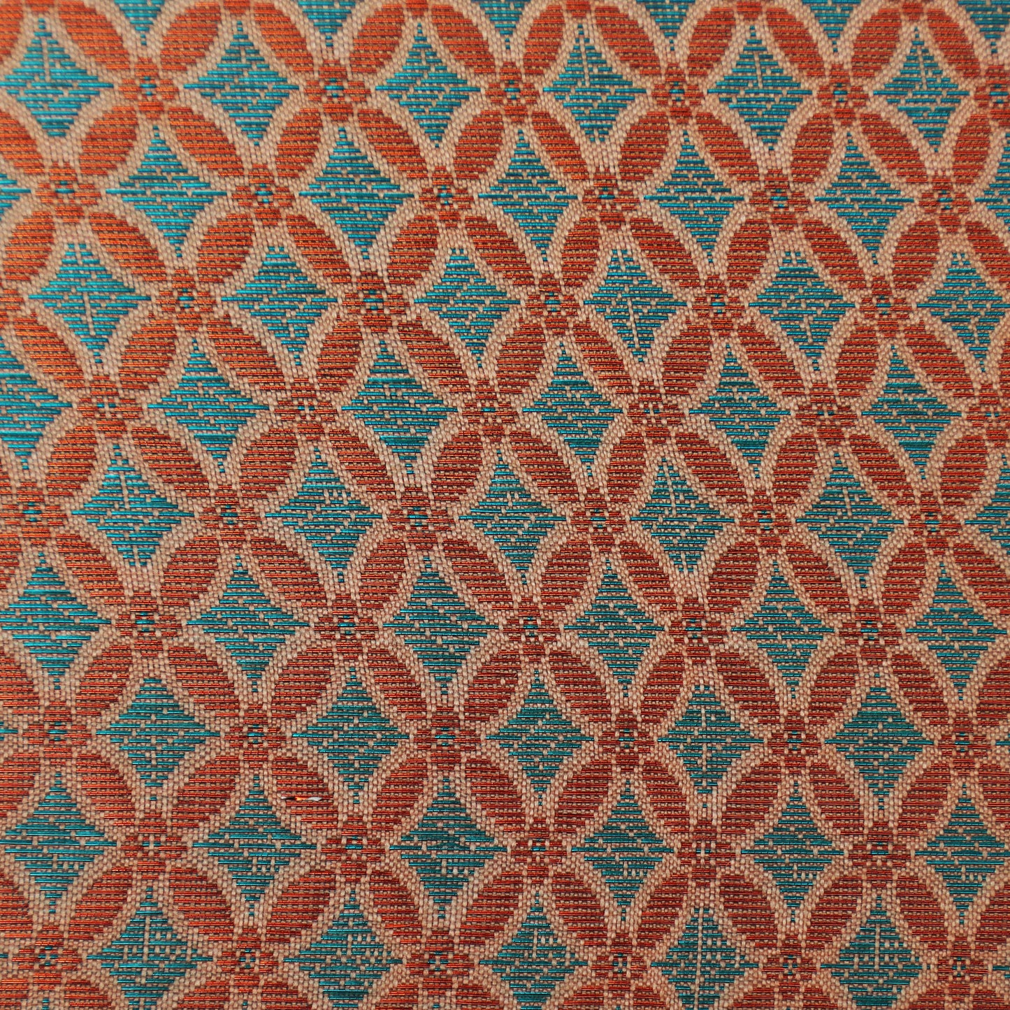 Multi-Color Alfi Brocade Fabric