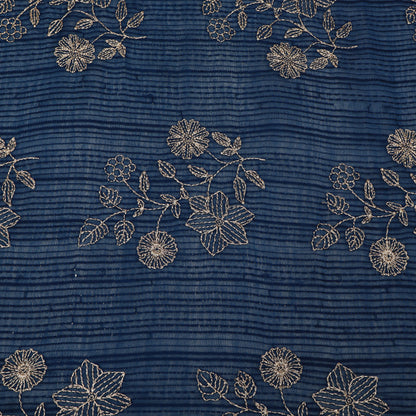 Chanderi Embroidery Fabric