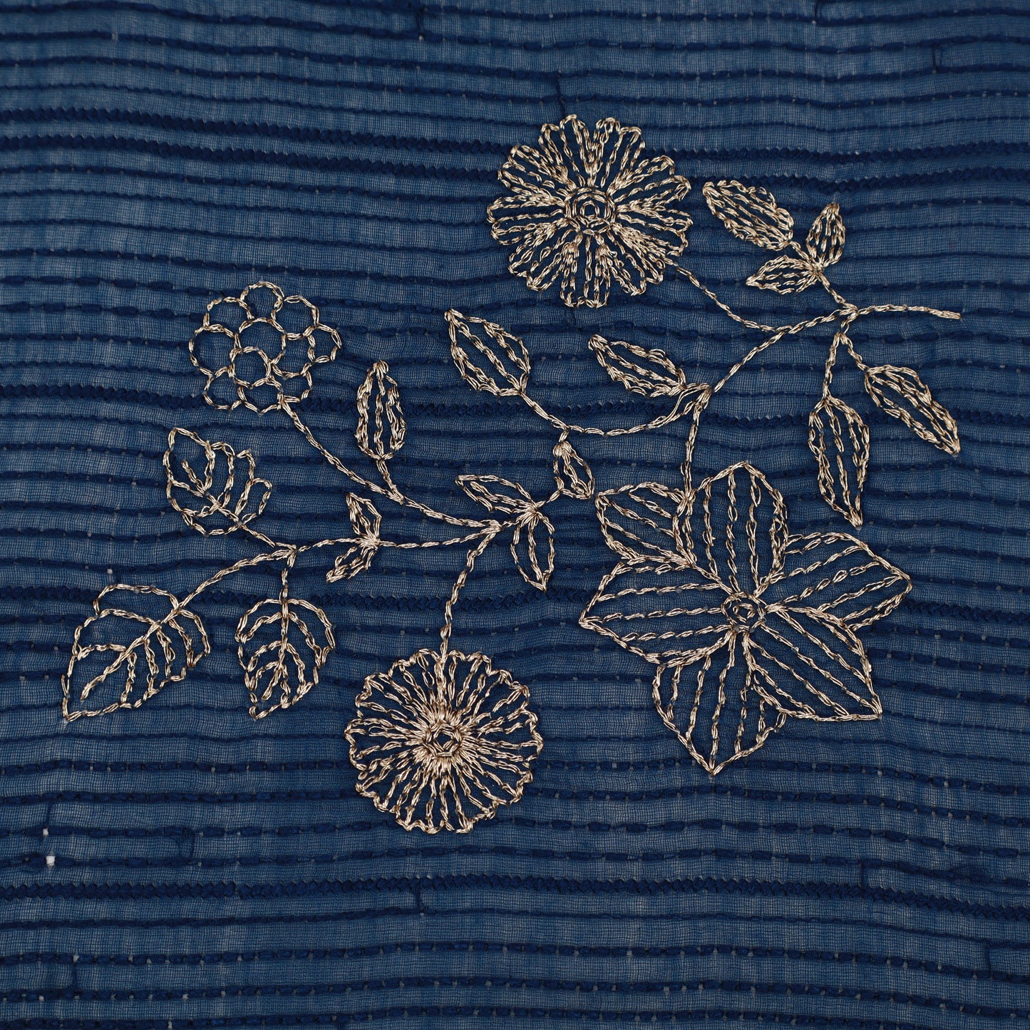 Chanderi Embroidery Fabric