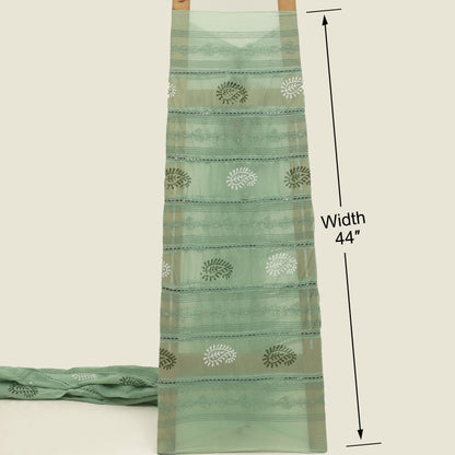 Mul Chanderi Embroidery Fabric