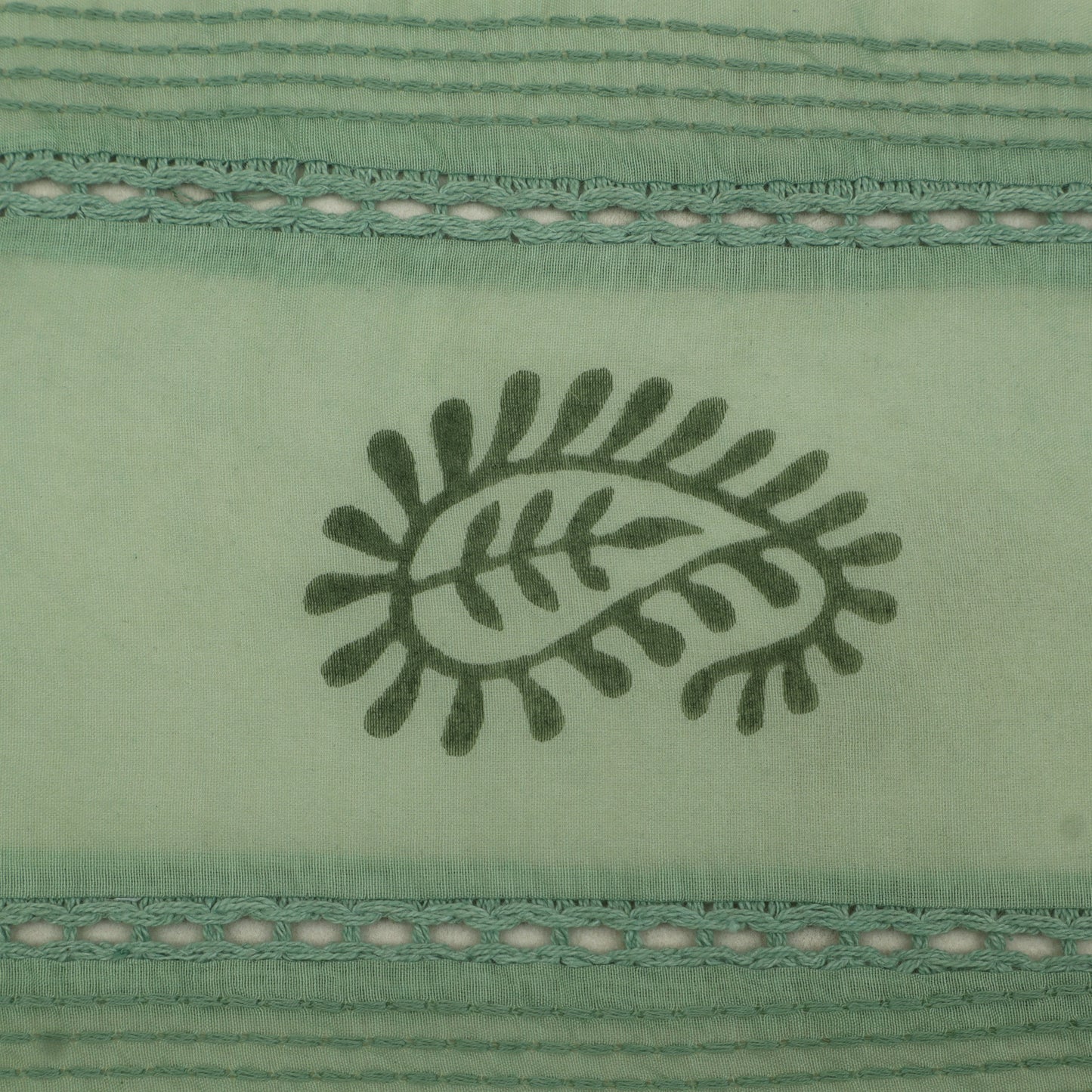 Mul Chanderi Embroidery Fabric