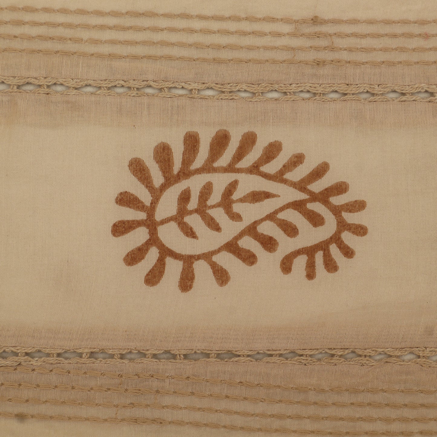 Mul Chanderi Embroidery Fabric