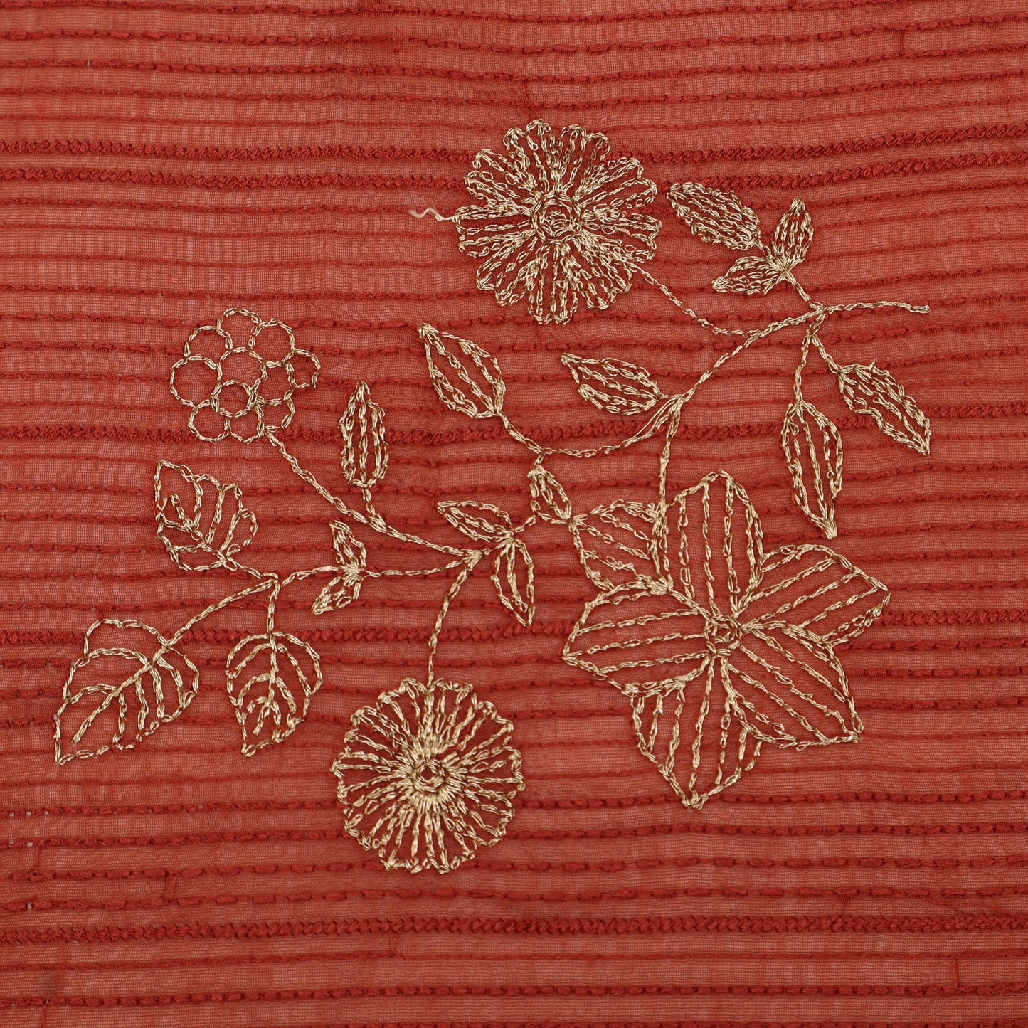 Chanderi Embroidery Fabric