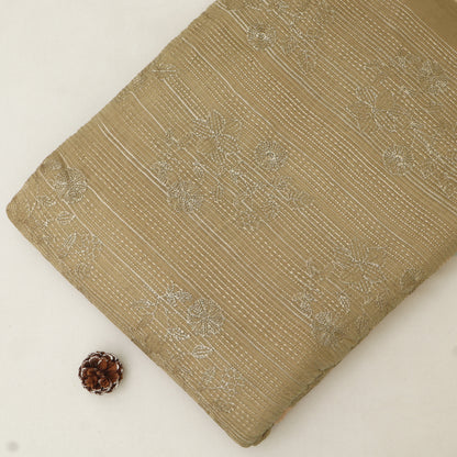 Chanderi Embroidery Fabric