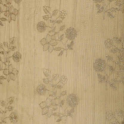 Chanderi Embroidery Fabric