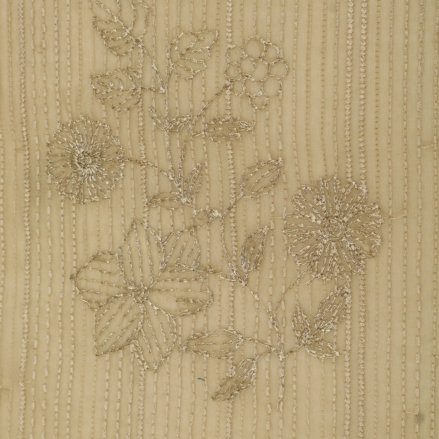 Chanderi Embroidery Fabric