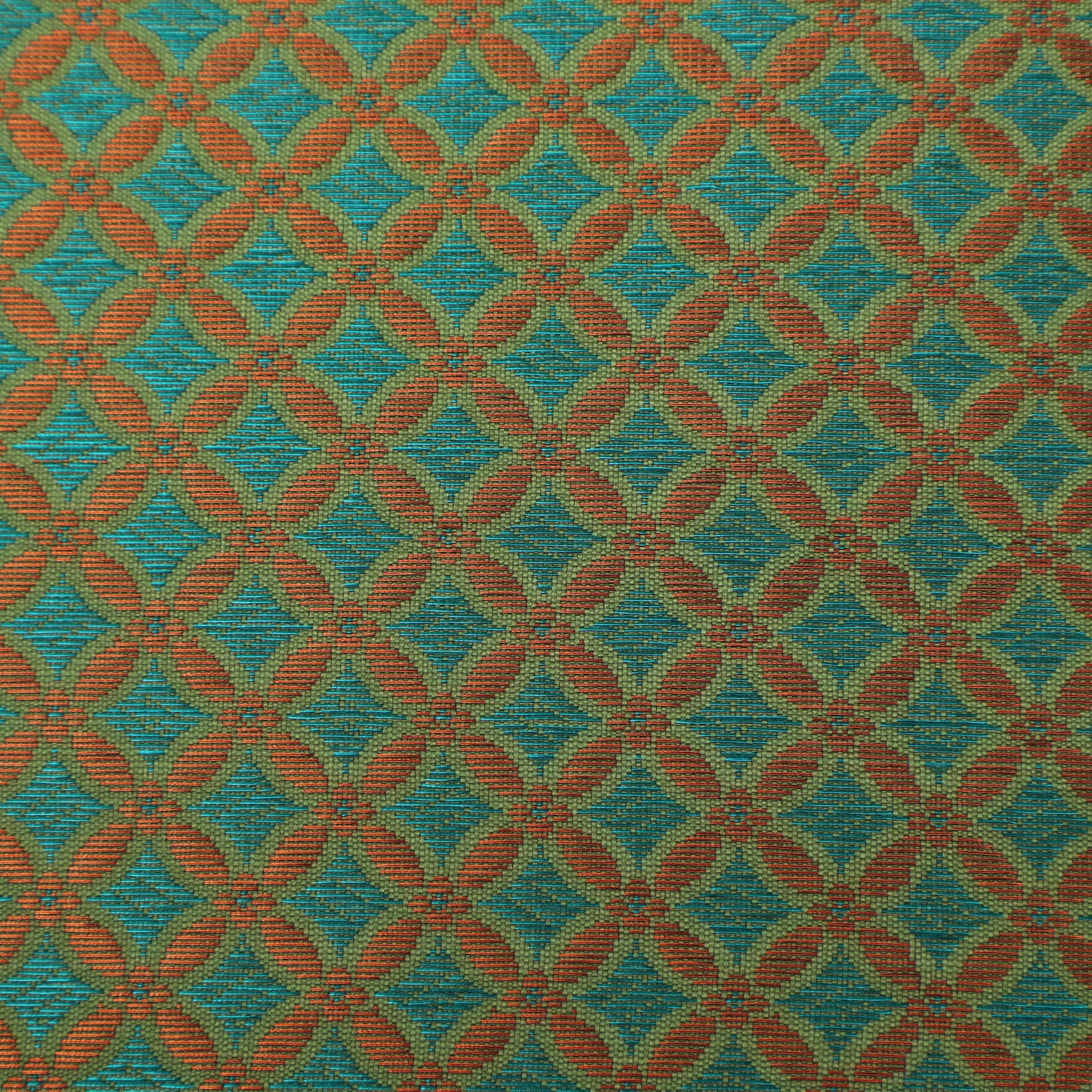 Multi-Color Alfi Brocade Fabric