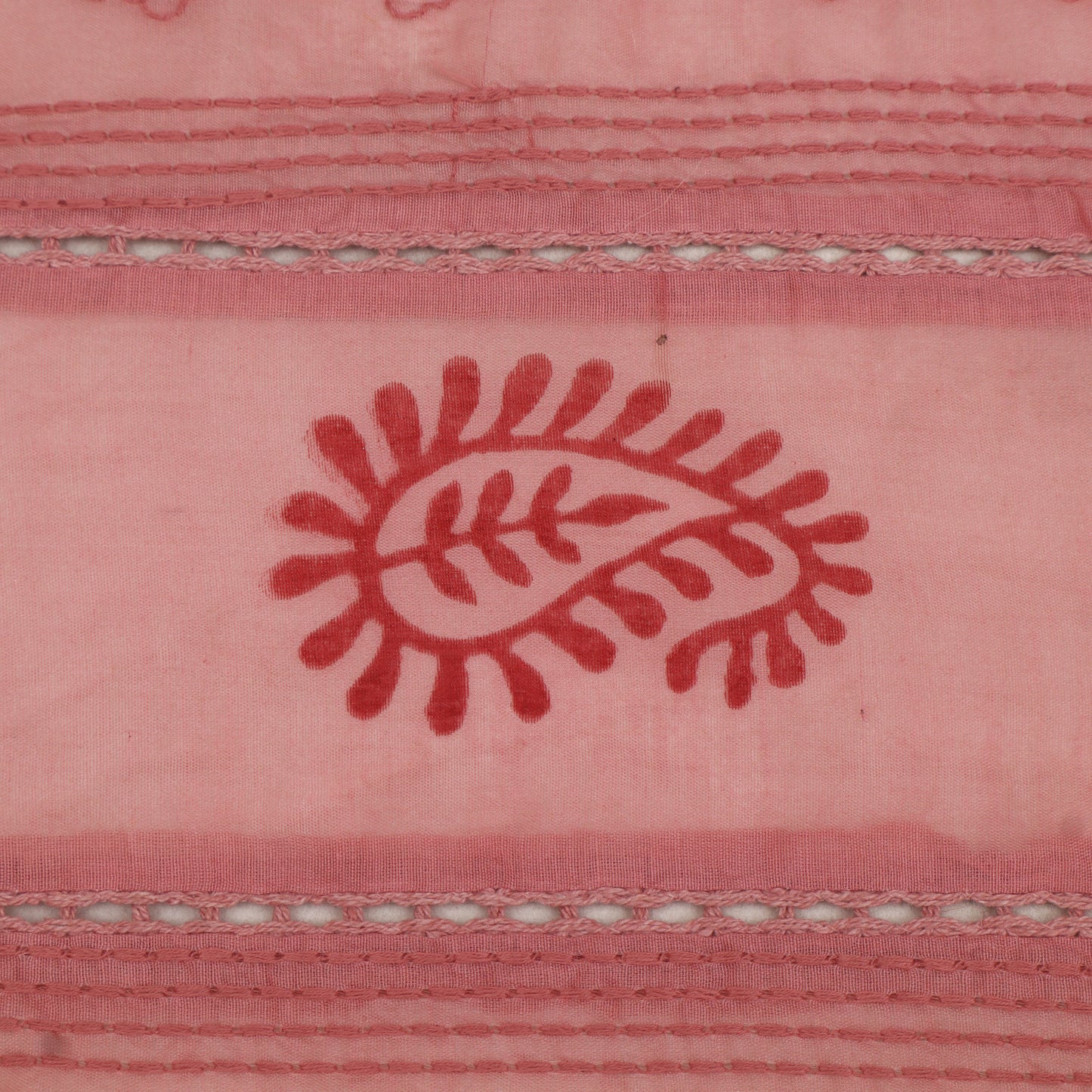 Mul Chanderi Embroidery Fabric