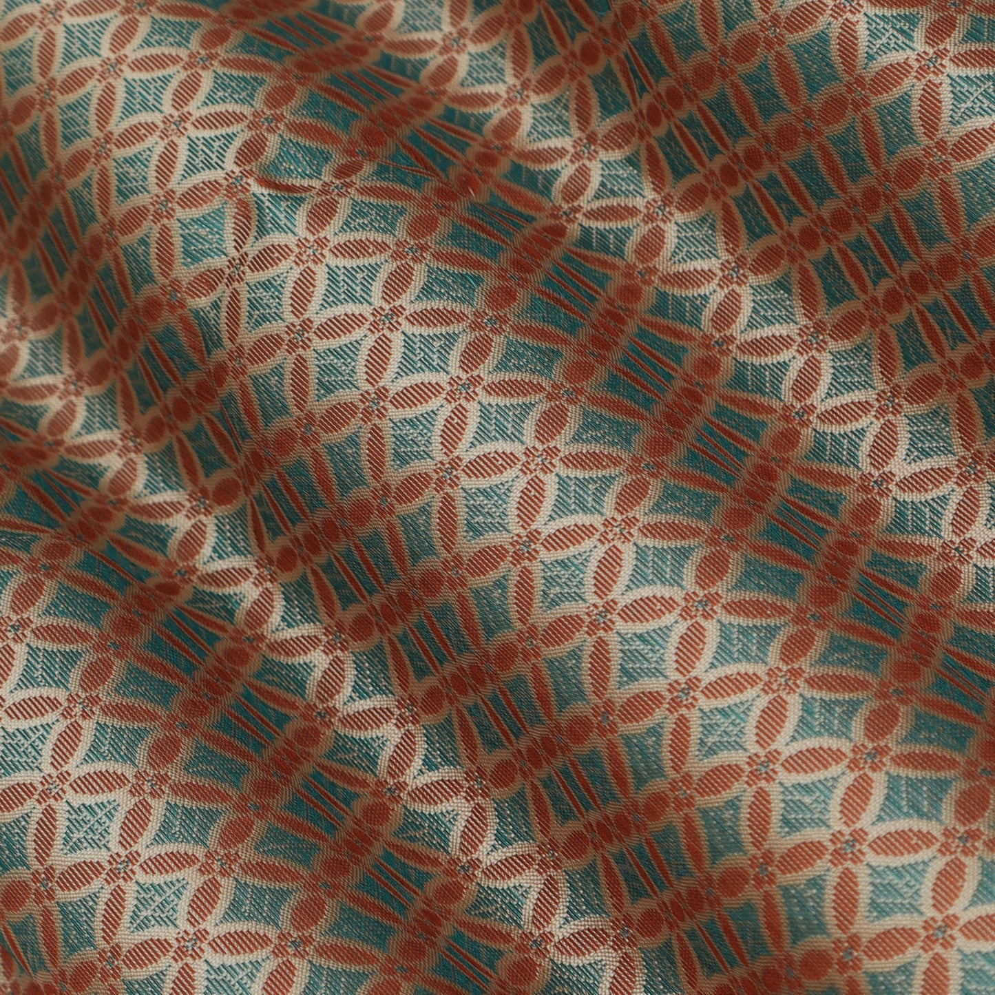 Multi-Color Alfi Brocade Fabric